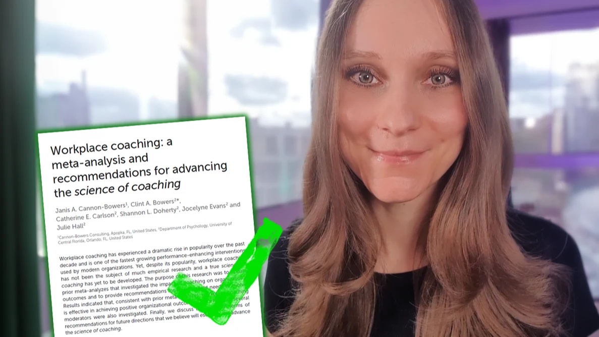 Christine Paulus Online Business Coaching Studie Meta Analyse